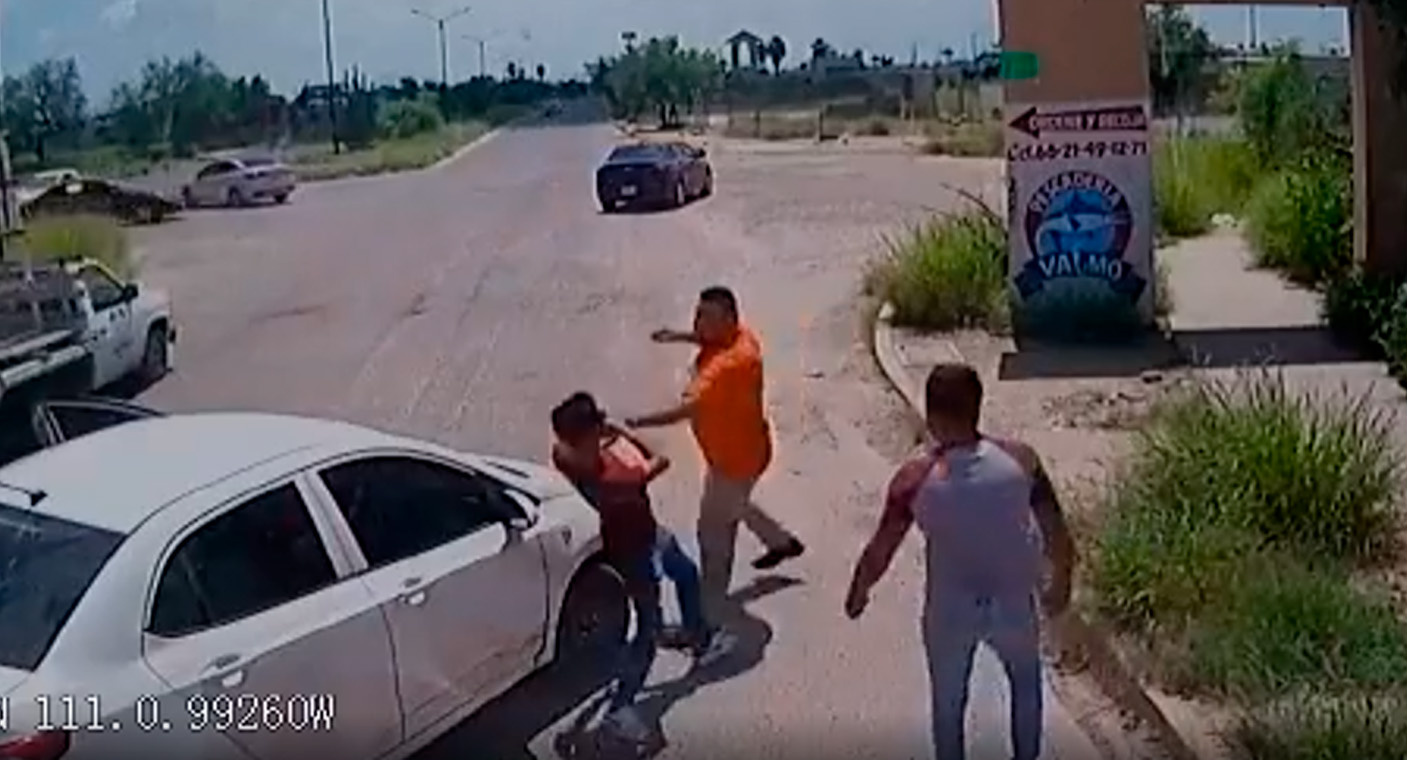 Dos Hombres Pelean Con Chofer De Transporte P Blico En Hermosillo