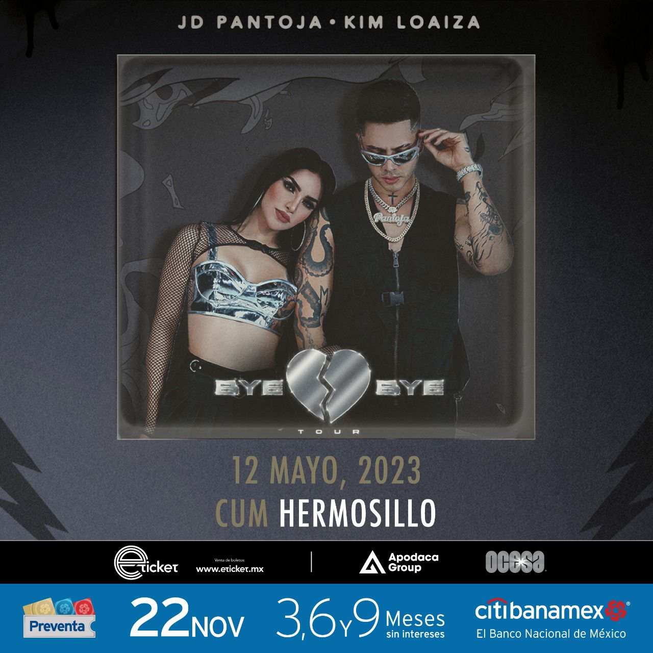 Kimberly Loaiza Y Juan De Dios Pantoja Presentan Bye Bye Tour En