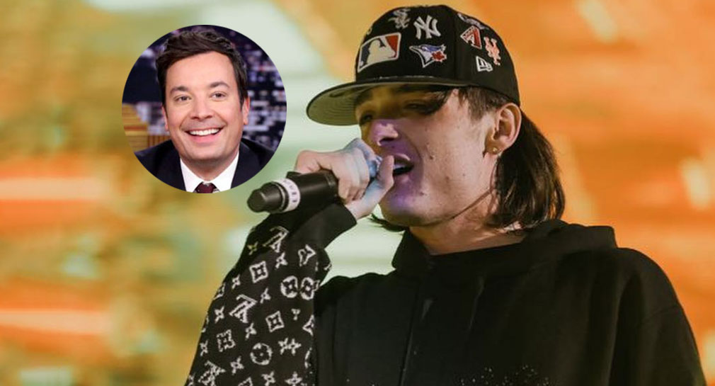 Peso Pluma Cantar En El Programa The Tonight Show De Jimmy Fallon