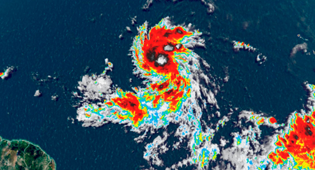 Se Forma Tormenta Tropical Lee En El Atl Ntico Avanzar A Hacia El