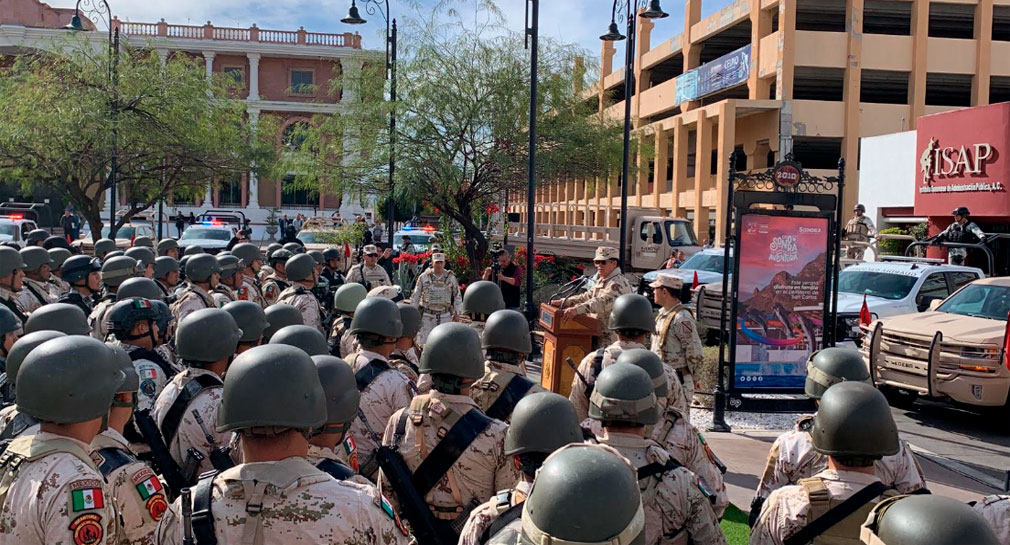 Llegan A Sonora Militares Para Reforzar Municipios Con Mayor Ndice