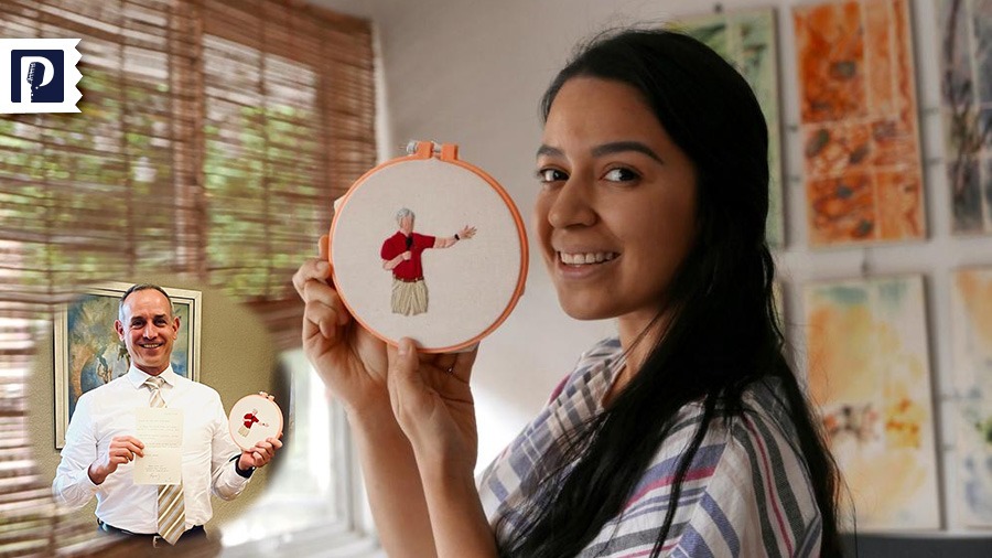 Reina Ureña, Diseñadora Textil Sonorense, Bordó A López-Gatell, ¡y él ...