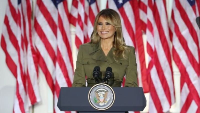 Melania Trump Expresó Solidaridad Ante COVID-19 Durante Segunda ...