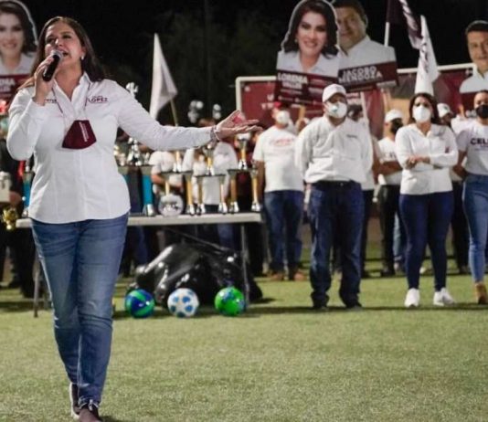 Invertir en equipamiento para dignificar instalaciones deportivas de Hermosillo, ofrece Célida López