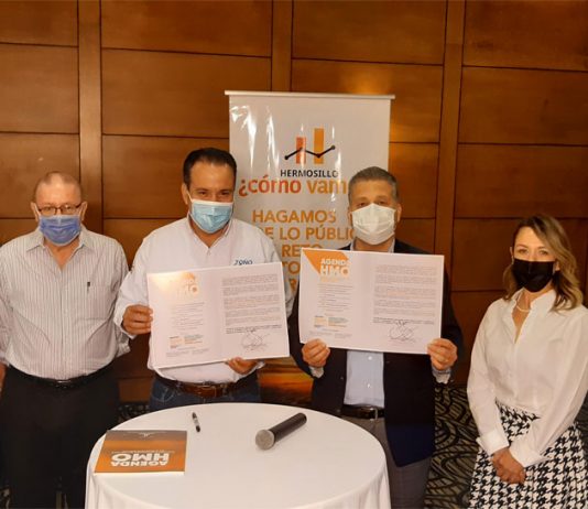 “Toño” Astiazarán firma acuerdo Agenda HMO con Hermosillo ¿Cómo Vamos?; busca crear una ciudad incluyente, sostenible y competitiva