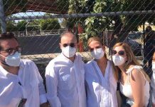 Acude a votar candidato a gobernador Alfonso Durazo en colonia Loma Linda de Hermosillo