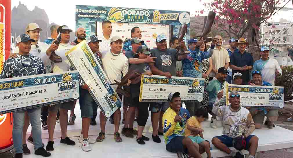 Tras 2 años, celebran el 8vo Torneo de Pesca Dorado Derby 2022 de hotel