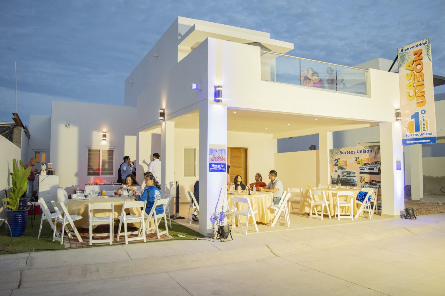 Realiza Casa Unison “Open House” del 124 sorteo; rifará un casa en San