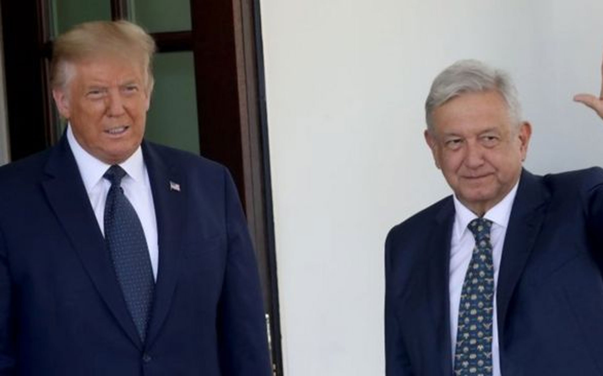 Trump inicia campañas y se burló del gobierno de AMLO por imponerle programa “Quédate en México”