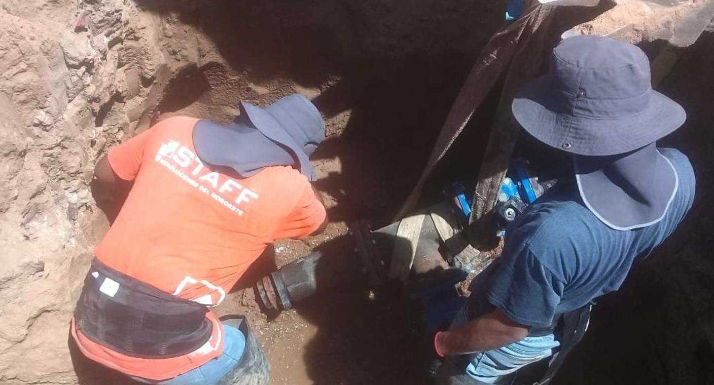 Falla electrónica en el  rebombeo del acueducto Independencia provocará baja presión en el servicio del agua al sur de Hermosillo
