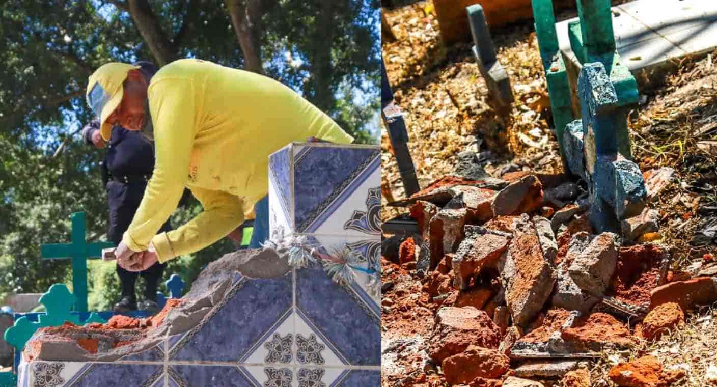 Nayib Bukele ordena destruir tumbas de pandilleros en panteones de El