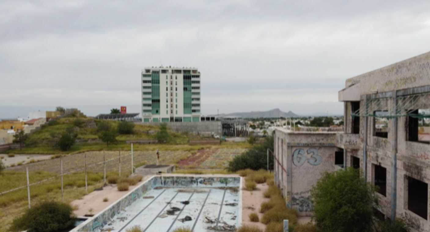 Club Britania de Hermosillo, un lugar con diversas amenidades, pero en abandono desde hace más de 10 años