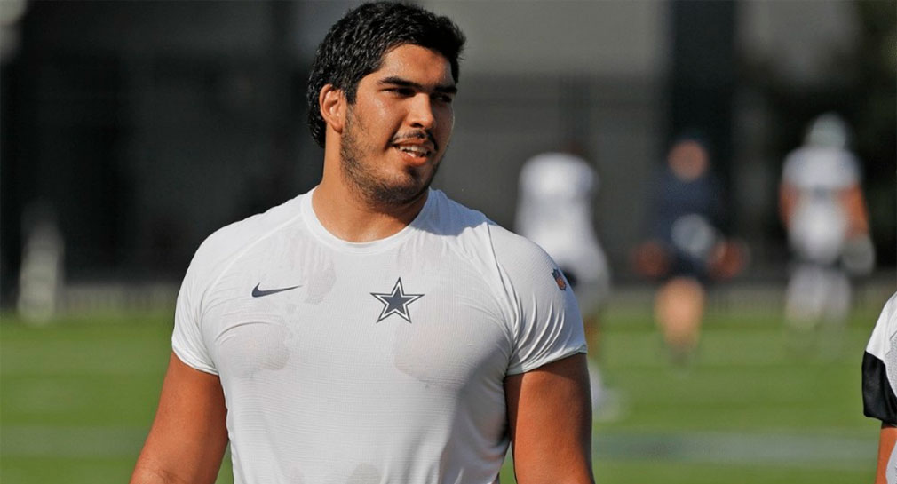 Mexicano Isaac Alarcón, liniero ofensivo, firma contrato con Dallas Cowboys para 2023