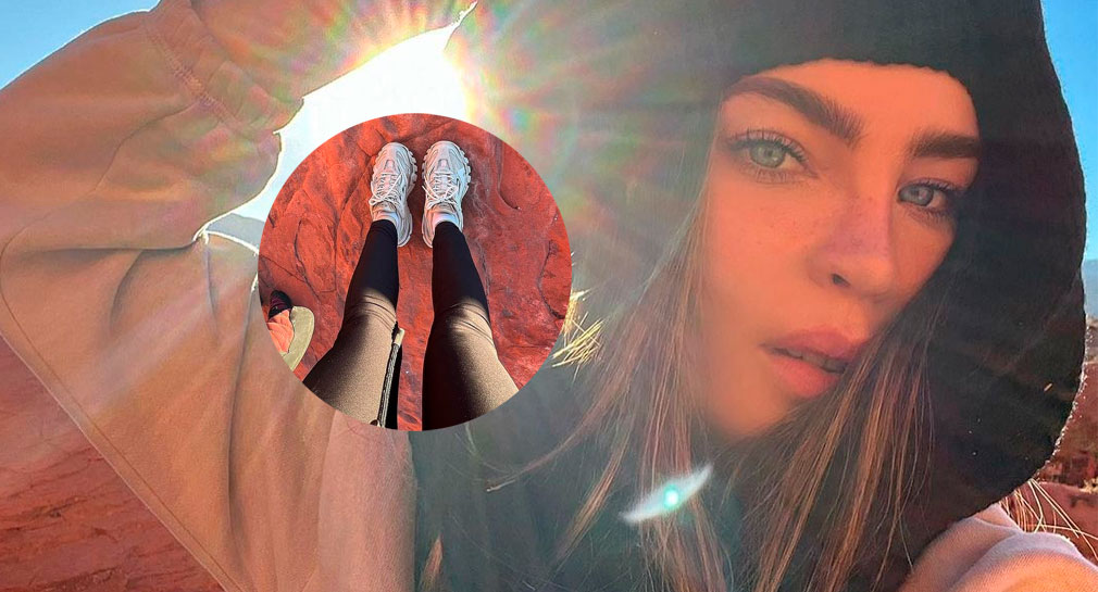 Belinda comparte imágenes de su viaje a escalar antes de regresar a los escenarios (GALERÍA)