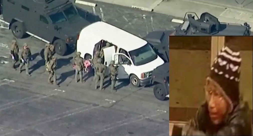 Encuentran cadáver en camioneta vinculada al sospechoso del tiroteo en Los Ángeles