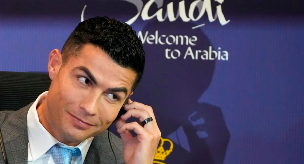 “Venir a Sudáfrica no es el final de mi carrera”: Cristiano se equivoca de país durante su presentación con el Al Nassr