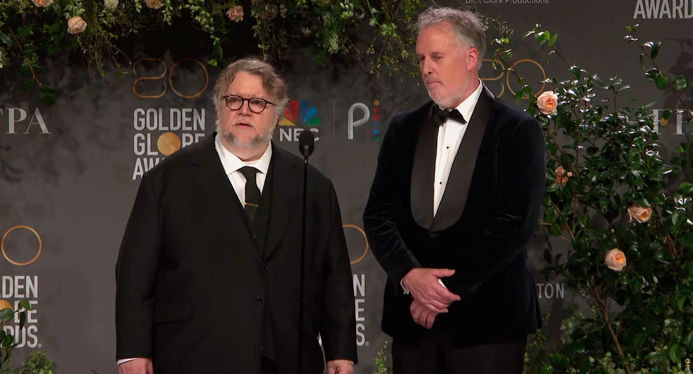 “Somos parte de un arte y un oficio que merecen ser celebrados”: Guillermo del toro, tras ganar el Globo de Oro por “Pinocho” (VIDEO)