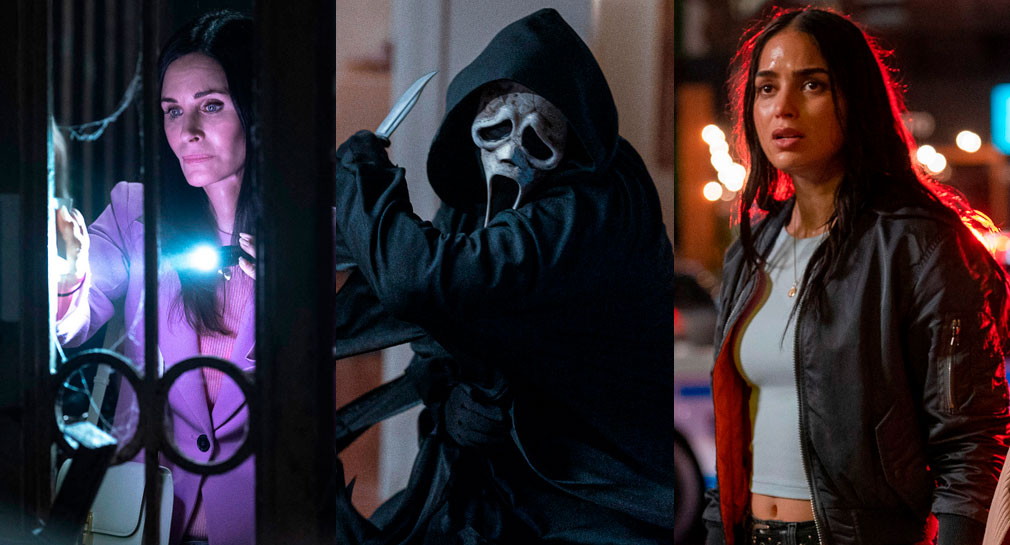 Mexicana Melissa Barrera comparte cámara con Jenna Ortega y Courteney Cox en nuevo trailer de “Scream 6 (Grita)” (VIDEO Y GALERÍA)