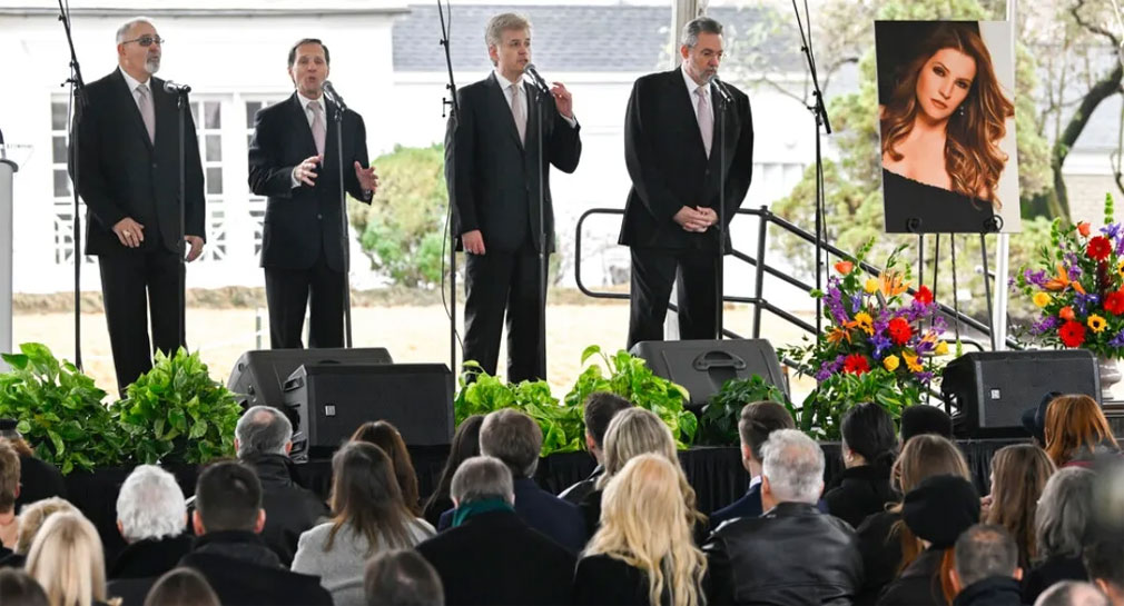 Más de mil personas le dan el último adiós a Lisa Marie Presley en ceremonia realizada en Graceland