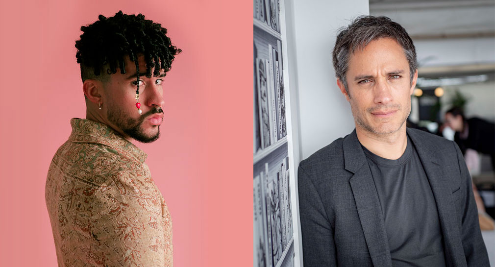 Bad Bunny y Gael García se besan para película biográfica de “Cassandro” (GALERÍA)