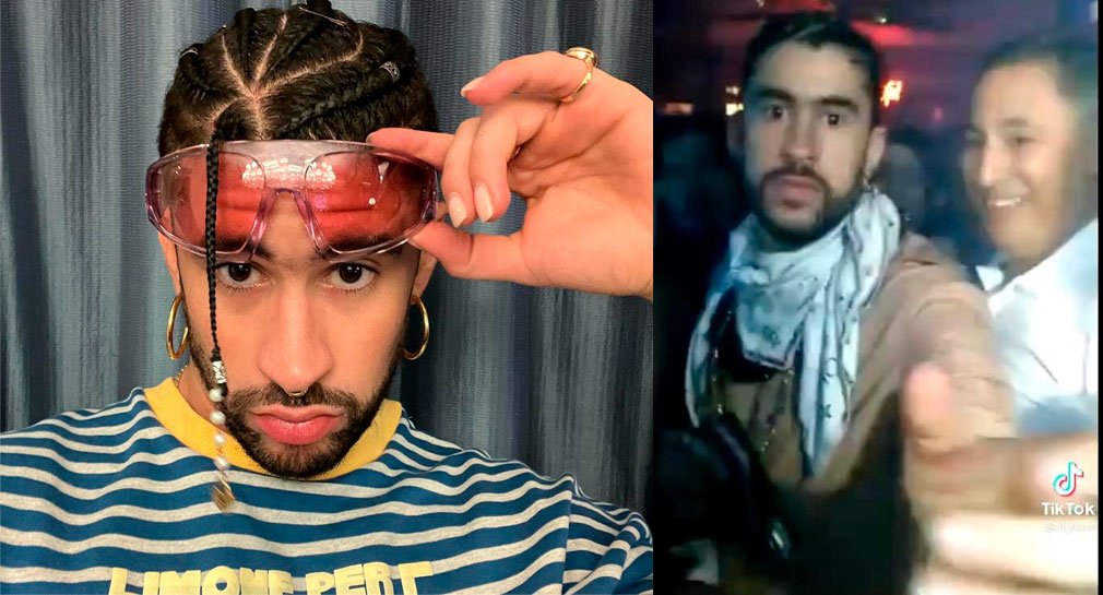 ¡Lo vuelve a hacer! Bad Bunny arroja otros celulares en antro y borra mensaje de Twitter (VIDEO)
