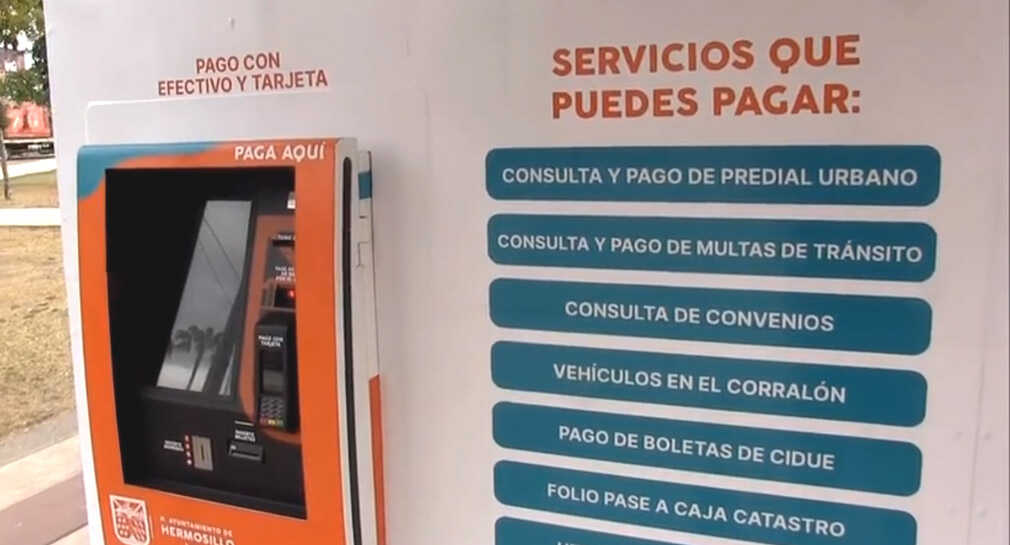 Cajeros opción rápida para pago de predial, multas y demás contribuciones en la Emiliana de Zubeldía, asegura gobierno de Hermosillo
