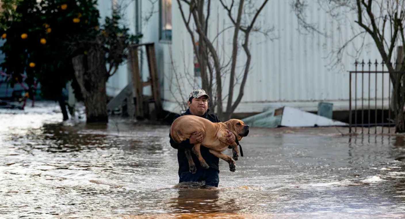 Joe Biden visitará zonas afectadas en California por lluvias