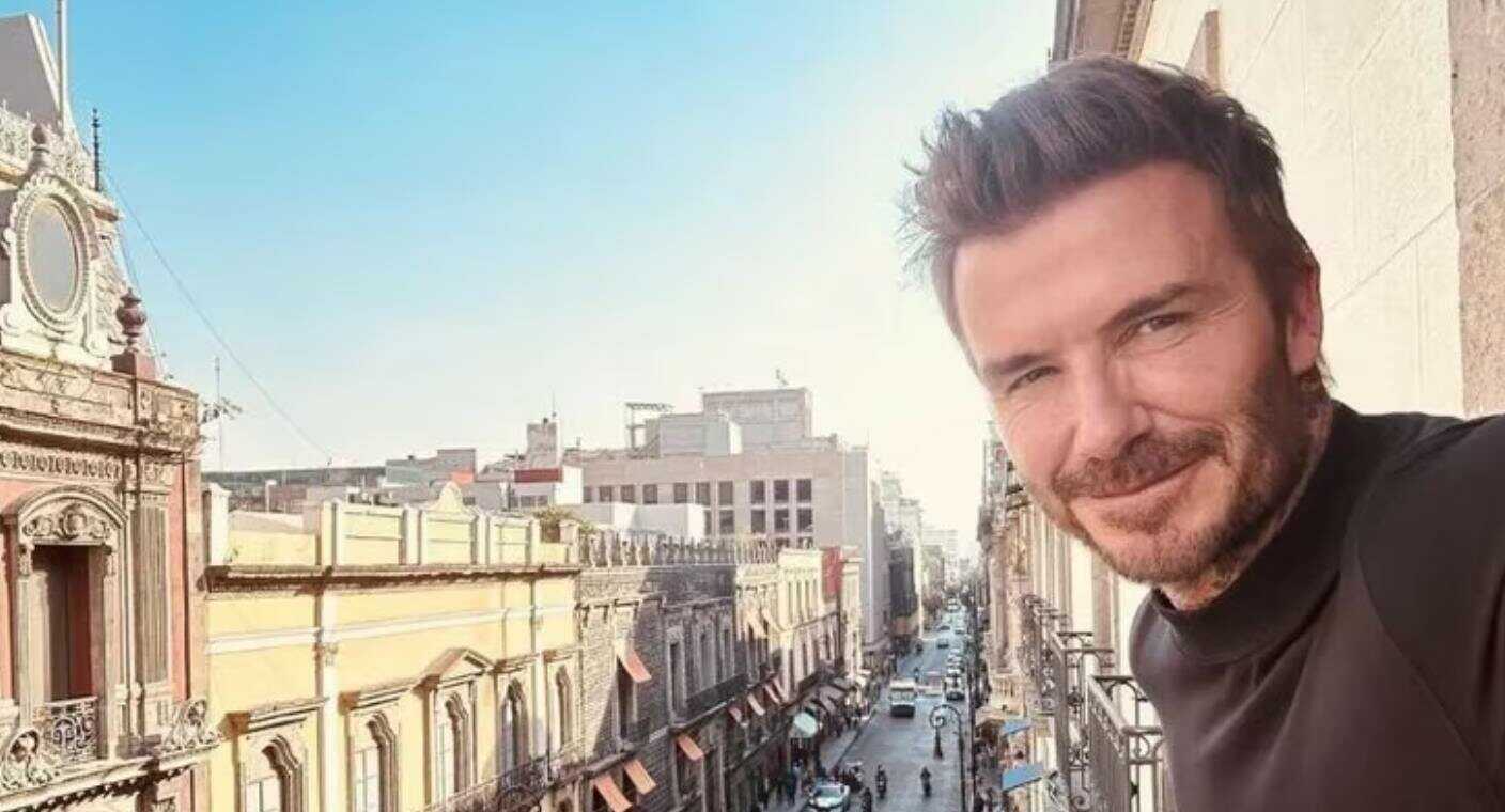 “Qué bueno es estar de regreso”: David Beckham visita México