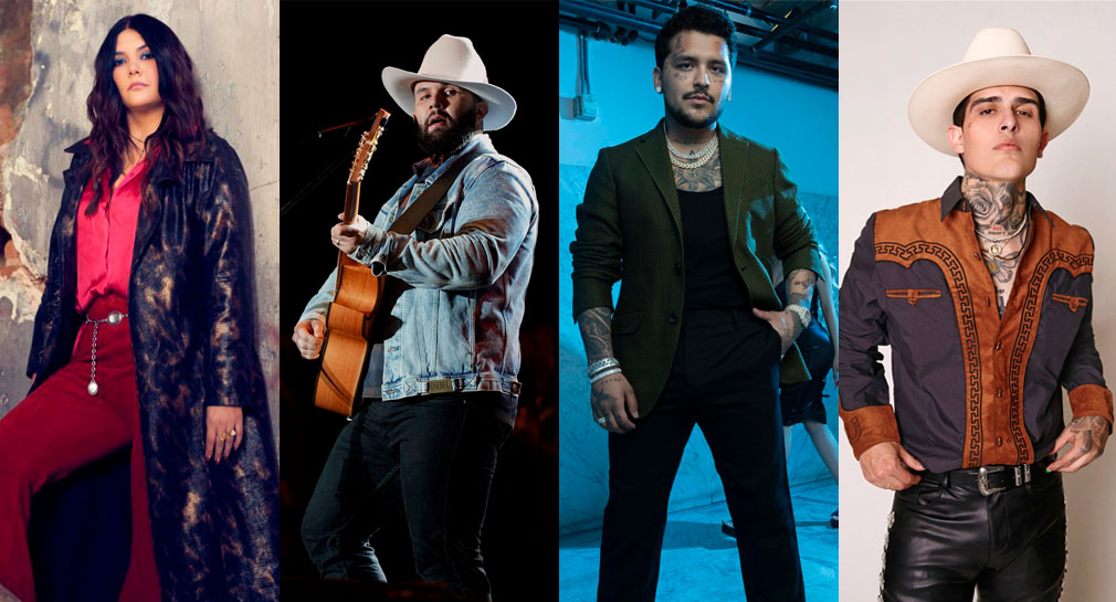 Christian Nodal, Yuridia, Carín León y Adriel Favela entre los nominados a Premios Lo Nuestro 2023