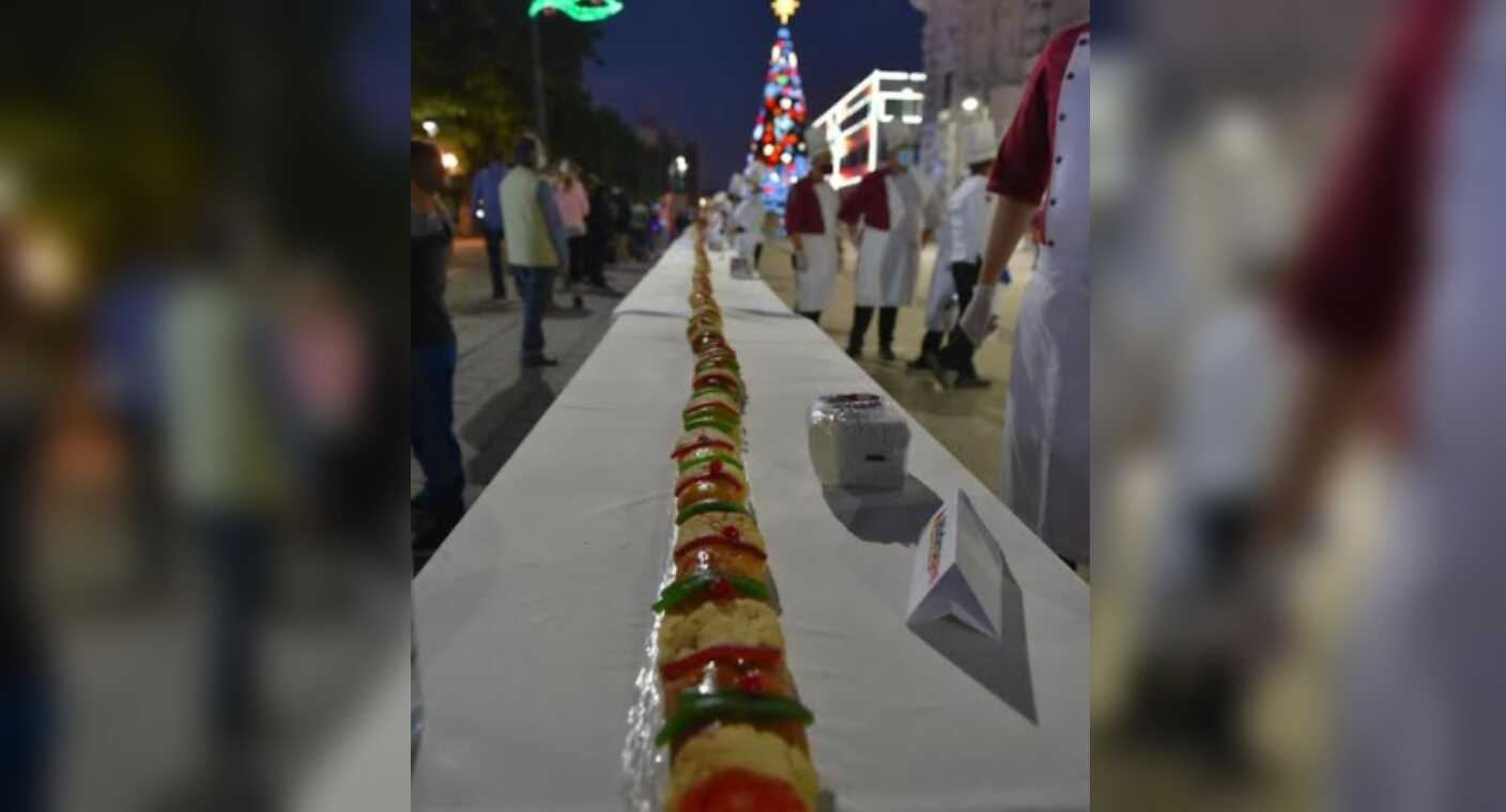 Preparan primera Víactiva del 2023 con tradicional rosca de Reyes Magos de 120 metros