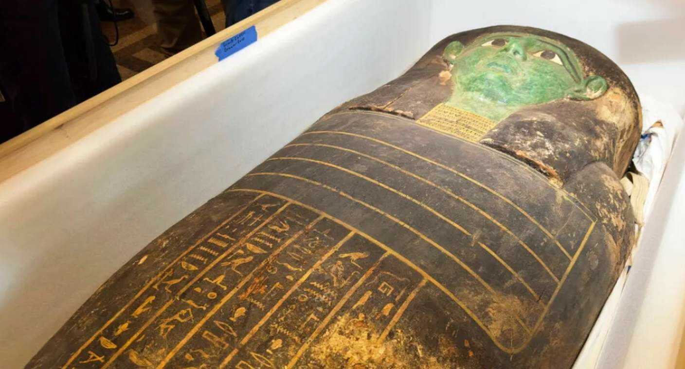 EEUU devuelve a Egipto sarcófago de casi tres metros saqueado hace años