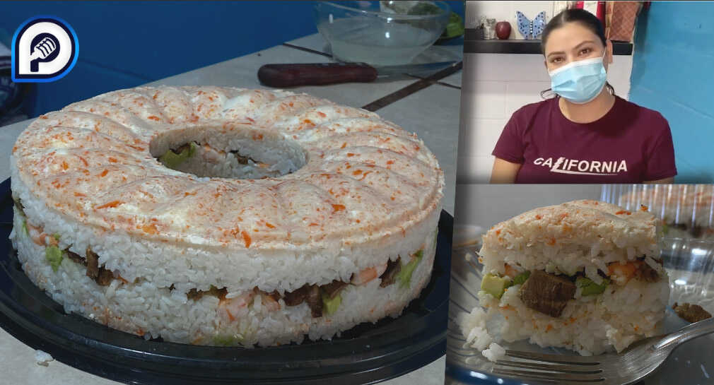 Fernanda emprende su negocio con roscas de sushi en Hermosillo; aprendió en TikTok