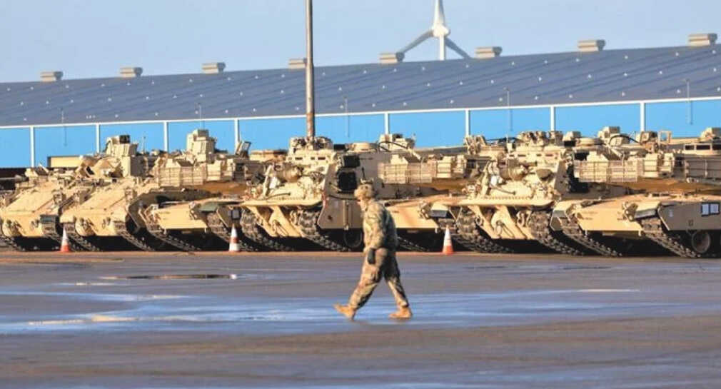 EEUU traslada más de mil 200 vehículos de combate a Europa del Este ante guerra de Ucrania-Rusia
