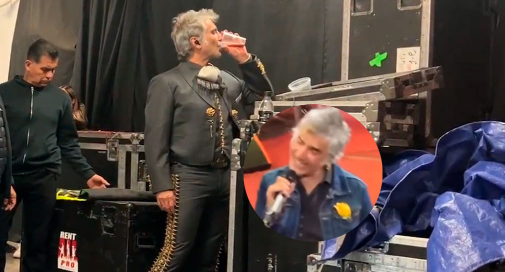 “Se me vinieron muchas cosas”: Alejandro Fernández habla de supuesto estado de ebriedad en la Feria de León (VIDEO)
