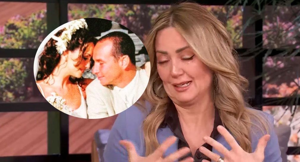 Andrea Legarreta llora en programa “Hoy” al hablar de su separación de Erik Rubín (VIDEO)