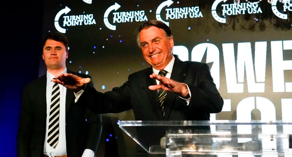 “Misión” de ser presidente de Brasil no ha terminado, me la dio Dios, dice Bolsonaro desde EEUU