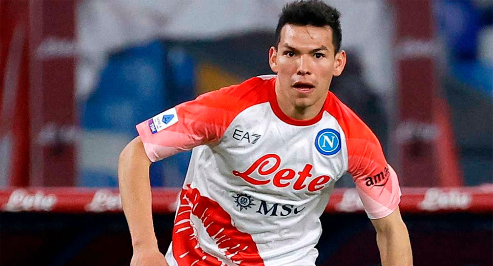 ‘Chucky’ Lozano da asistencia para gol con el Napoli en partido de Champions League