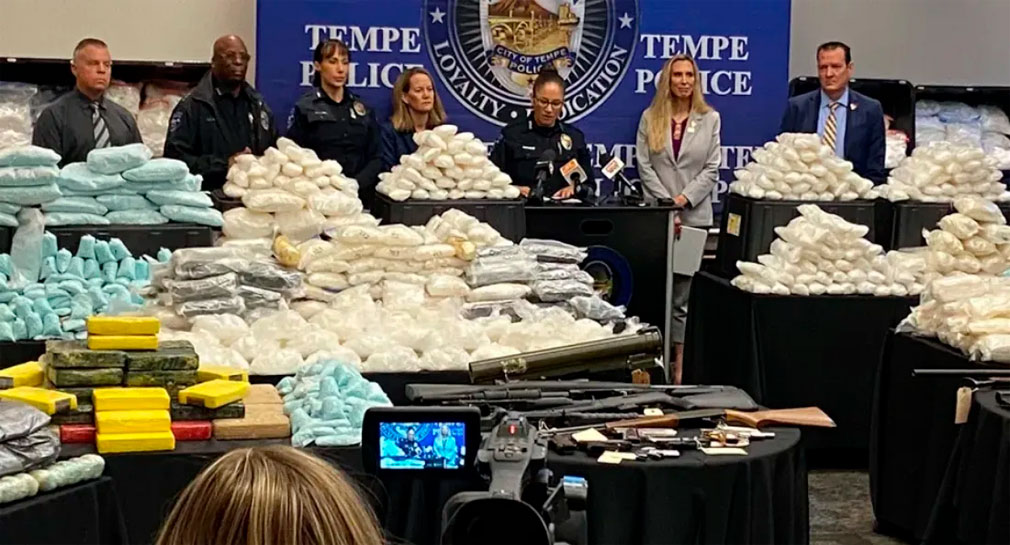 EEUU hace megadecomiso de droga al Cártel de Sinaloa, operación duró 3 años
