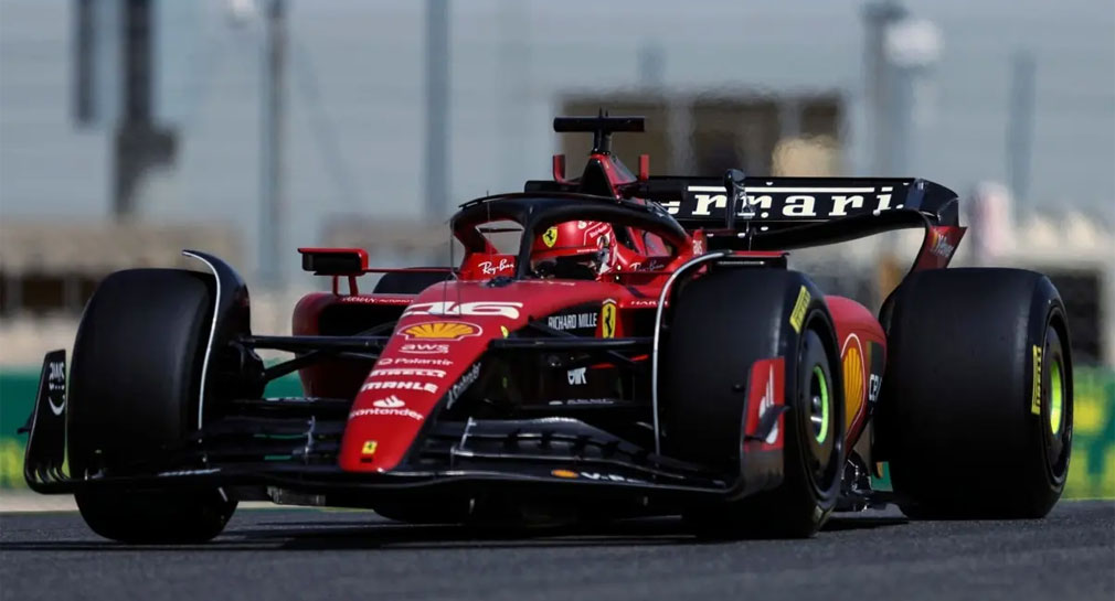 Leclerc lidera sesión matutina en última jornada de prácticas en pretemporada F1, ‘Checo’ termina cuarto
