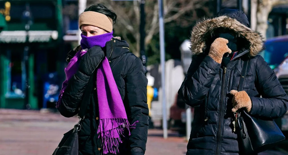Noreste de EEUU reporta peligrosas temperaturas bajo cero y sensaciones térmicas récord