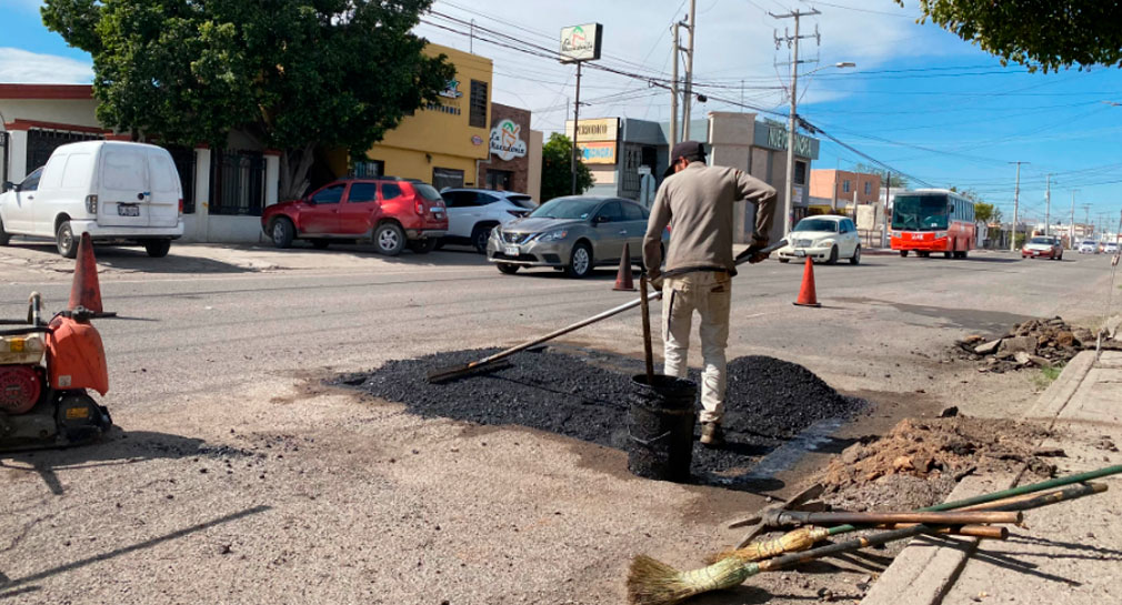 Brigada Antibaches reparará 42 principales vialidades de Hermosillo, afirma alcalde Antonio Astiazarán