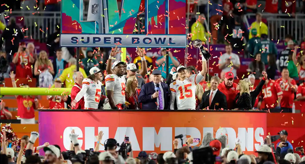 Super Bowl LVII alcanza 113 millones de espectadores, es el tercero más visto en EEUU
