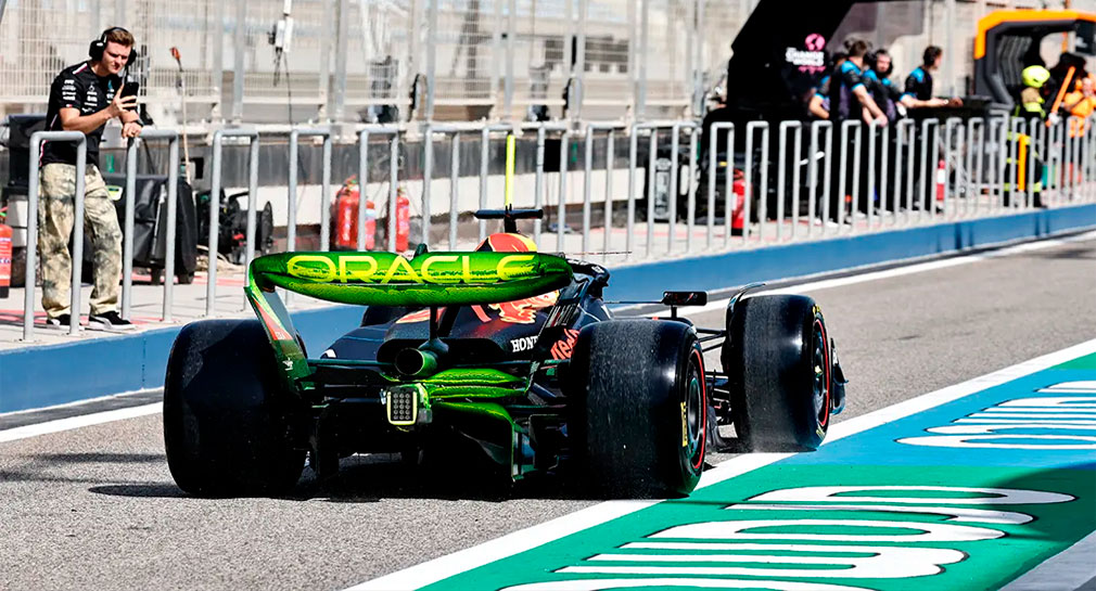 Verstappen domina primera sesión de pruebas durante pretemporada de F1 en Baréin