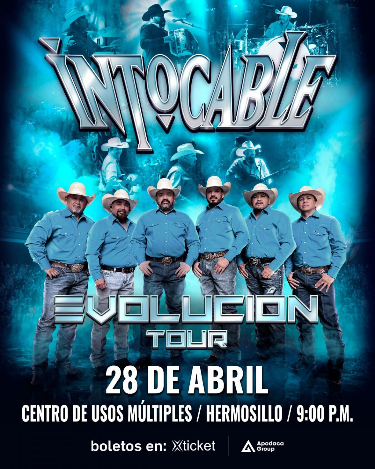 Intocable regresa a Hermosillo con Evolución Tour fecha, lugar, venta