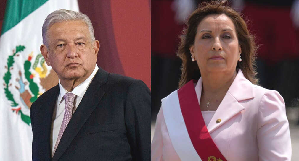 Truena Perú contra AMLO por apoyar golpe de Estado y manda sacar a su embajador de México