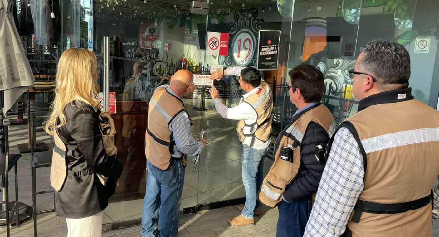 Clausura gobierno de Sonora Cervecería 19 por delitos como homicidio y alteración del orden público, estaba asegurada temporalmente por la FGJE Sonora