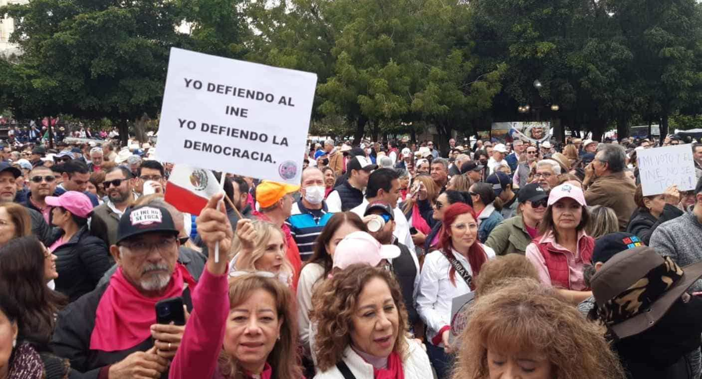 Mi Voto No Se Toca Hermosillenses Se Concentran En Plaza Zaragoza En Contra Del “plan B” De 0893