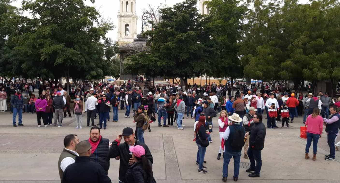 Plan B de la Reforma Electoral de AMLO atenta contra la democracia y destruye al INE, coinciden manifestantes en Hermosillo (Sondeo)