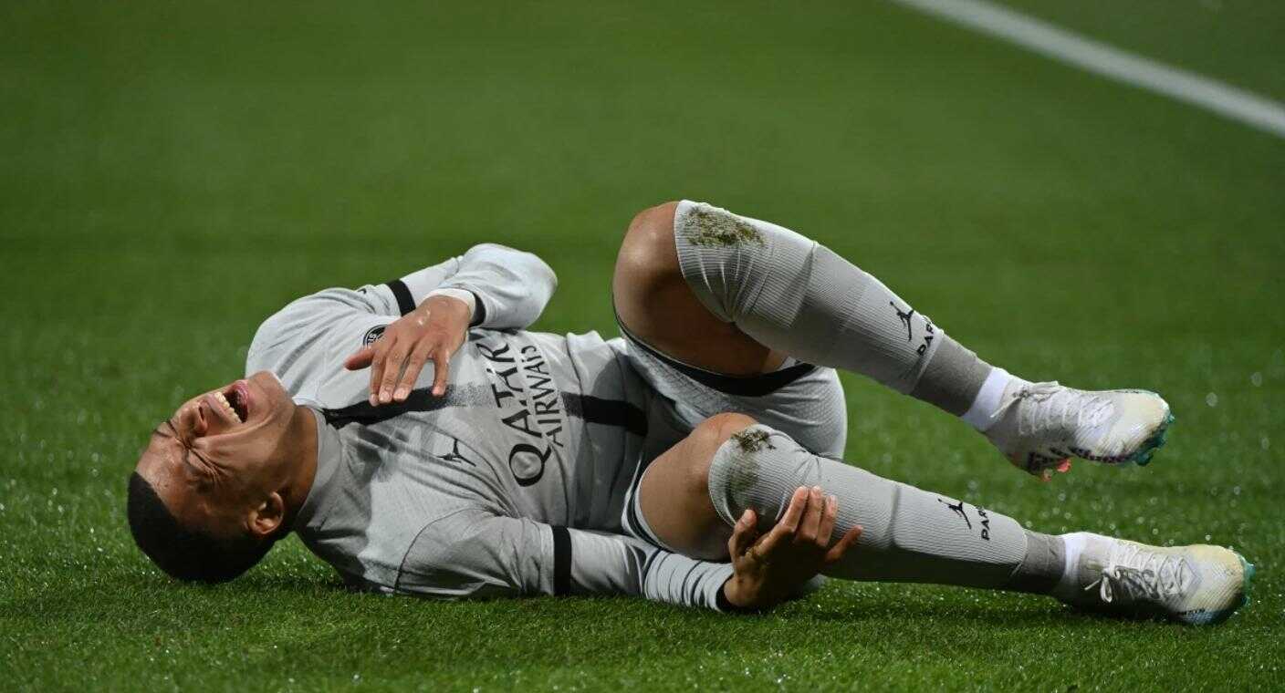 Mbappé estará de baja tres semanas por lesión