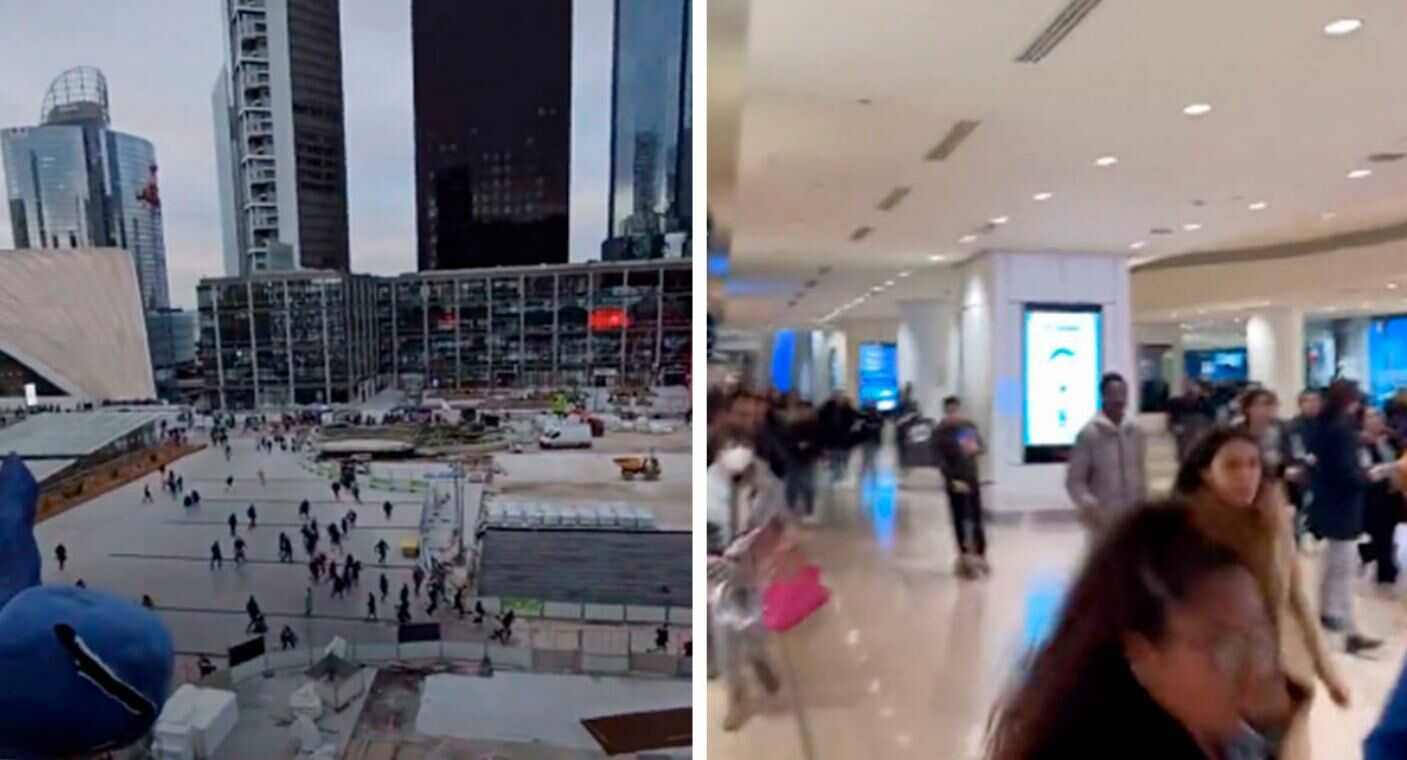 Hombre se suicida y causa pánico en centro comercial en París